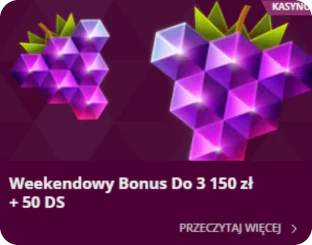 Bonus weekendowy dla Malinacasino