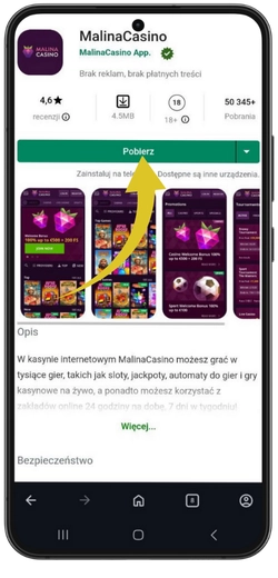 Malina Casino Naciśnijcie Pobierz