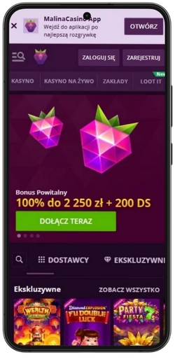 Malina Casino Odwiedźcie oficjalną stronę