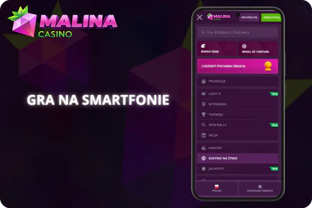 Gra na smartfonie Malina