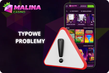 Typowe problemy Malina
