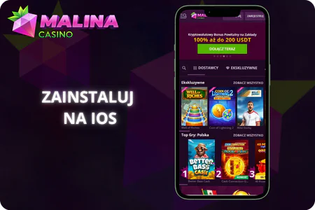 Zainstaluj na iOS Malina